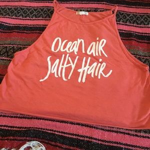 Billabong (M) crop top tank